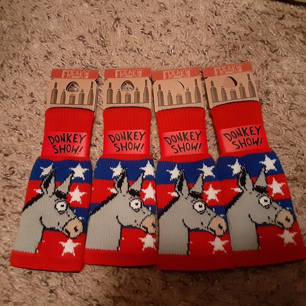 1 "Donkey Show" Democrat Bottle Can Sweater Kamala